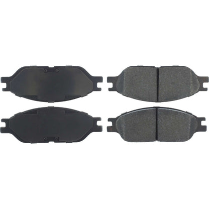 Centric Parts Disc Brake Pad Set Semi-Metallic with Posi Quiet for 1999-2003 Ford Windstar 104.08030