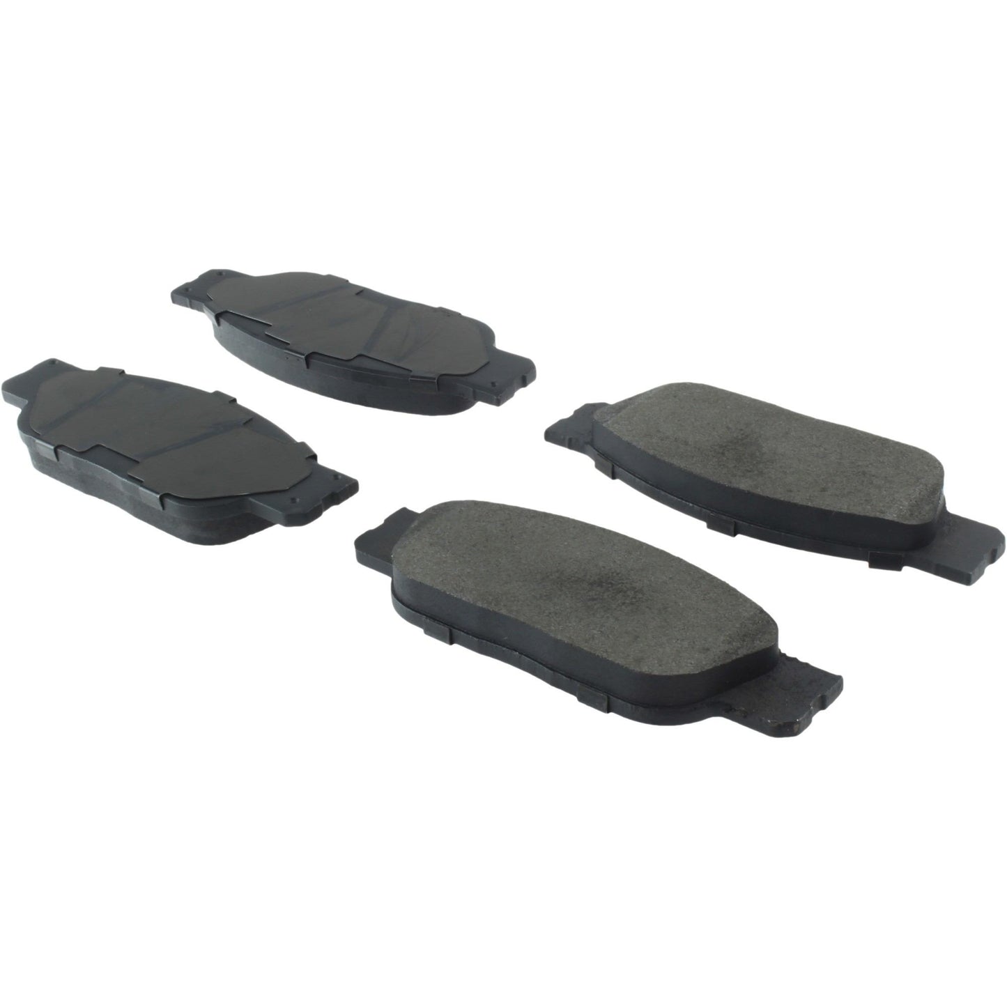 Centric Parts Disc Brake Pad Set Semi-Metallic with Posi Quiet for 2005-2002 Ford Thunderbird 2002-2000 Jaguar S-Type 2006-2000 Lincoln LS 104.08050