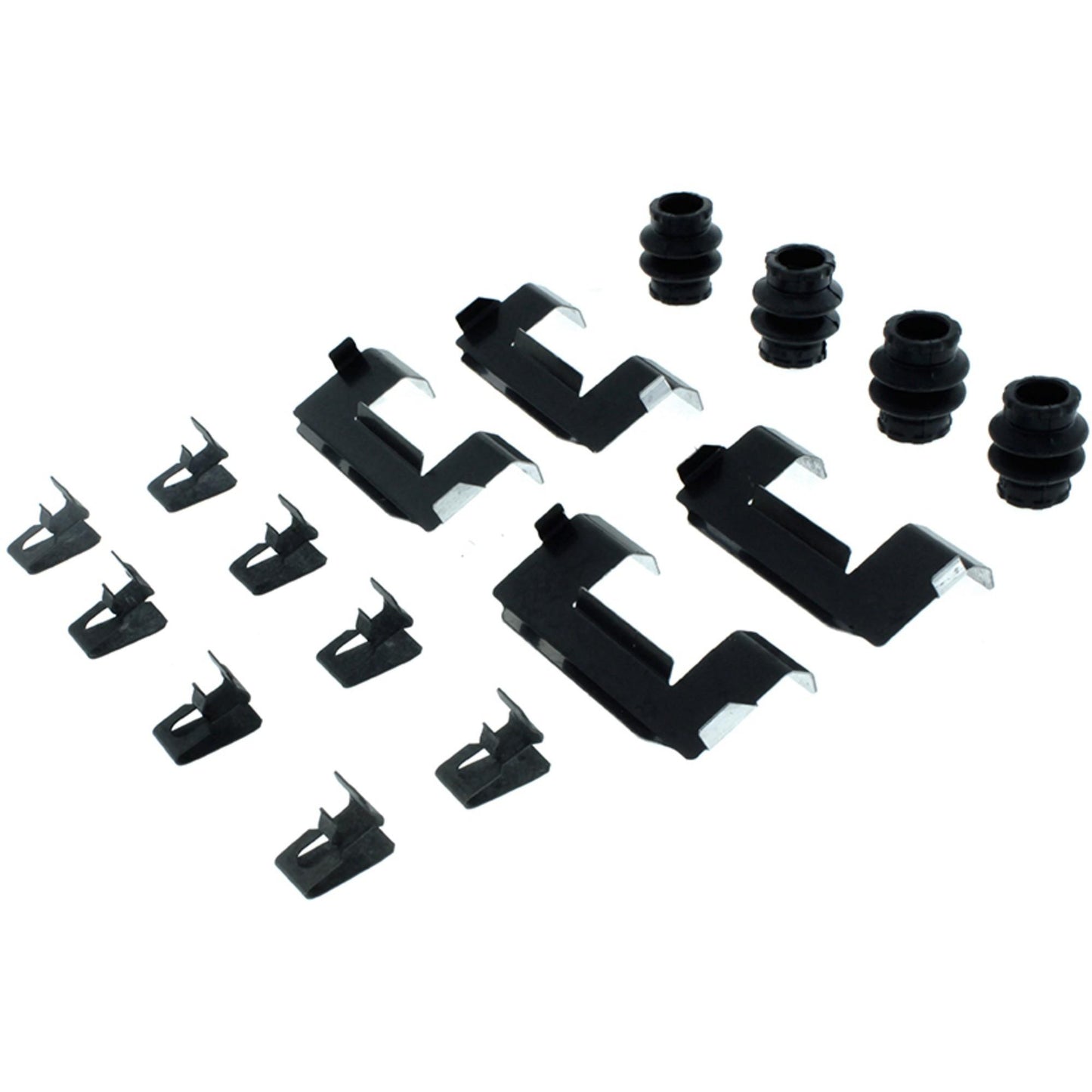 Centric Parts Disc Brake Pad Set Semi-Metallic with Posi Quiet for 2005-2002 Ford Thunderbird 2002-2000 Jaguar S-Type 2006-2000 Lincoln LS 104.08050