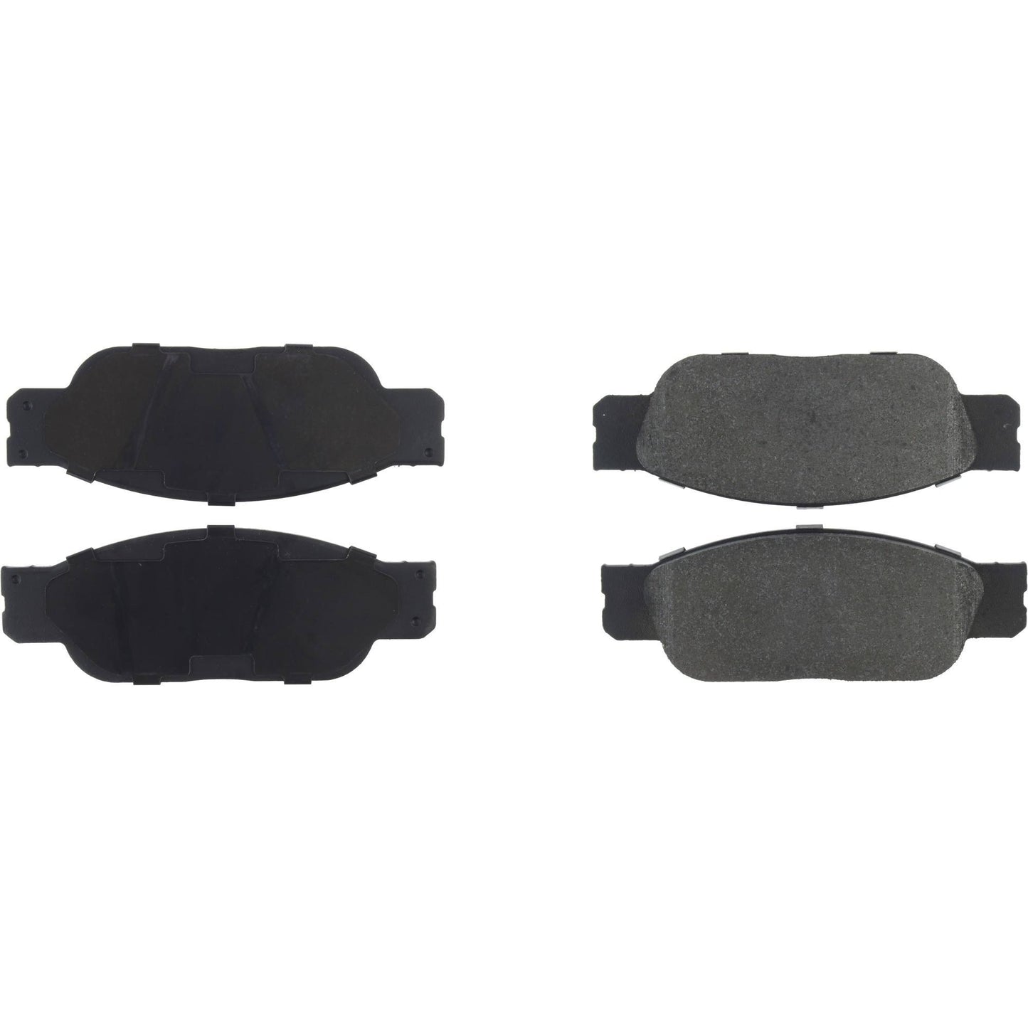 Centric Parts Disc Brake Pad Set Semi-Metallic with Posi Quiet for 2005-2002 Ford Thunderbird 2002-2000 Jaguar S-Type 2006-2000 Lincoln LS 104.08050