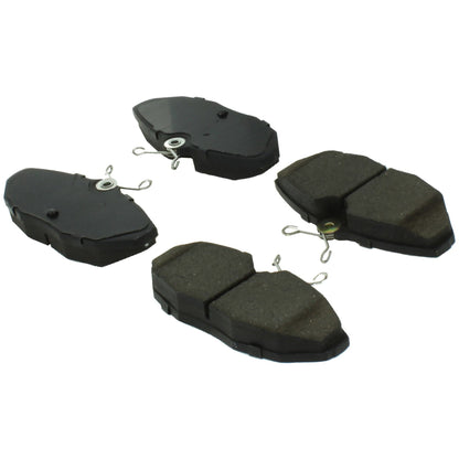 Centric Parts Disc Brake Pad Set Posi Quiet Semi-Metallic for 2002-2001 Dodge Viper, 2005-2002 Ford Thunderbird, 2002-2000 Jaguar S-Type, 2005 XJ8, 2006-2000 Lincoln LS 104.08060