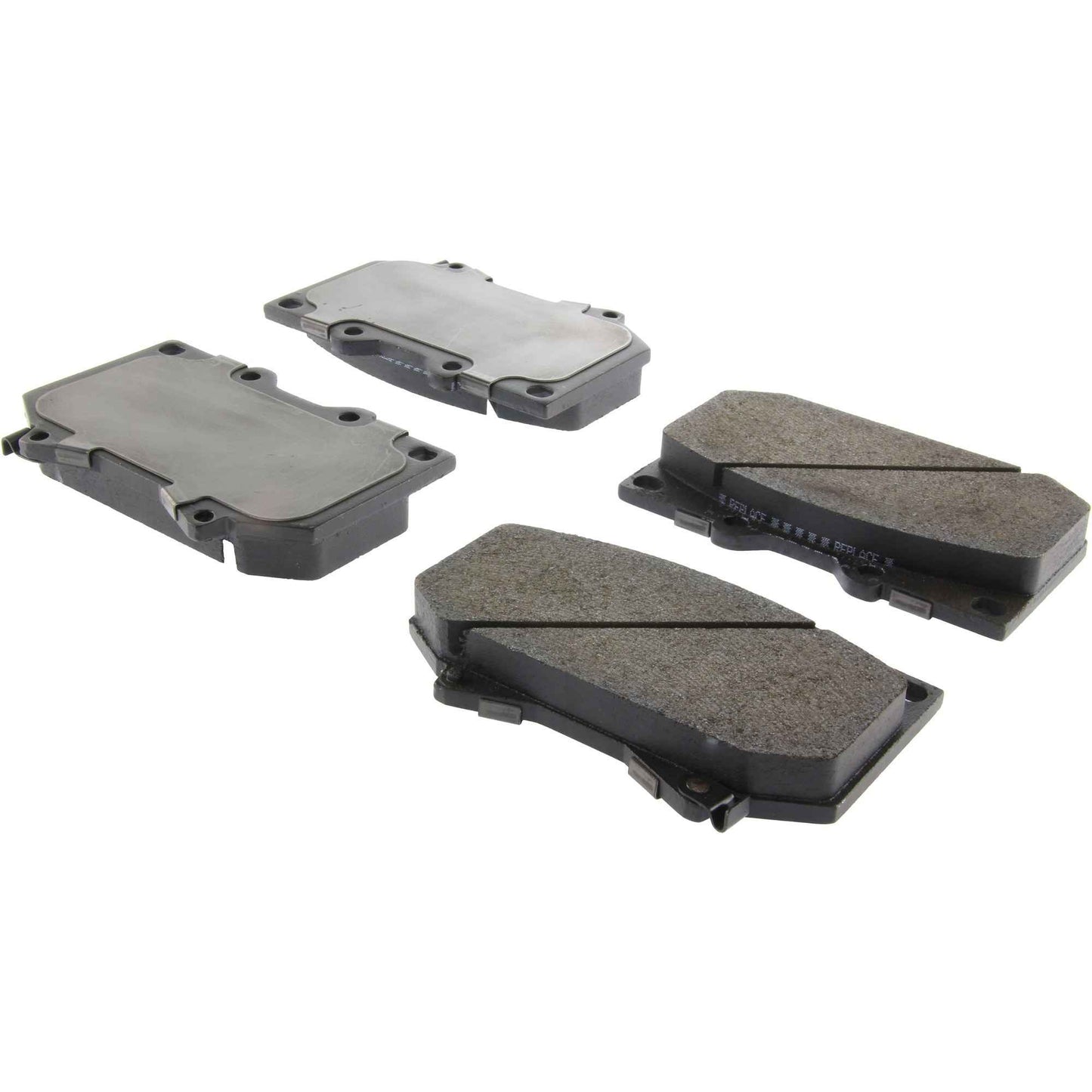 Centric Parts Disc Brake Pad Set Semi-Metallic with Posi Quiet for 2001-2002 Toyota Sequoia Tundra 104.08120