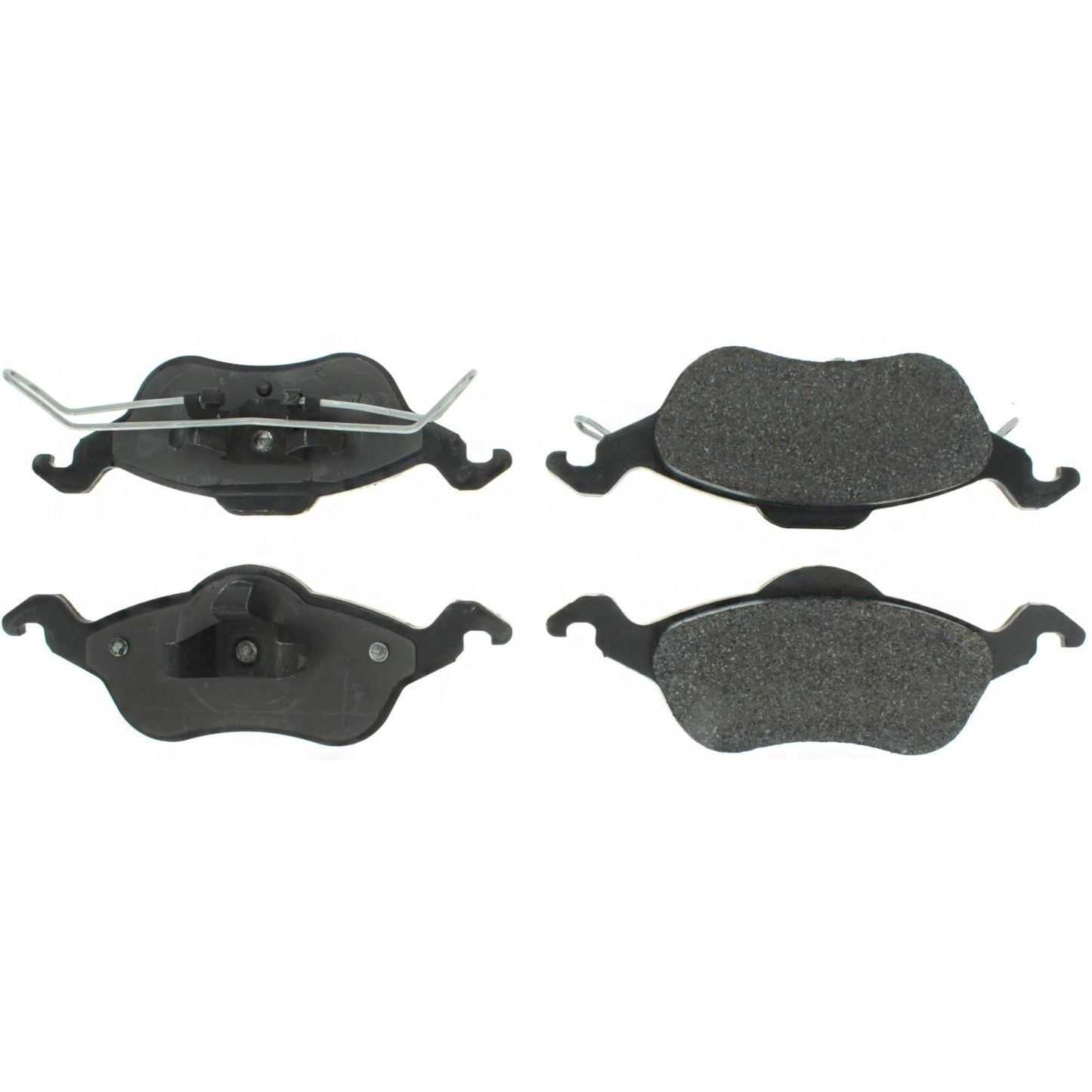 Centric Parts Disc Brake Pad Set Semi-Metallic Posi Quiet for 2000-2004 Ford Focus 104.08160