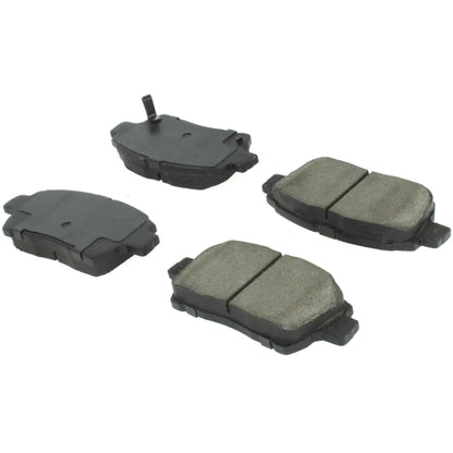 Centric Parts Disc Brake Pad Set Posi Quiet Semi-Metallic with Hardware for 2009-2008 Scion iQ 104.08220