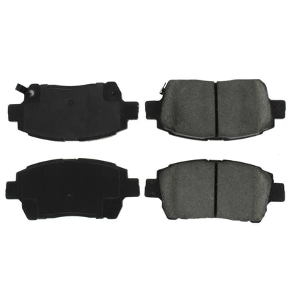 Centric Parts Disc Brake Pad Set Semi-Metallic with Posi Quiet for 2000 Toyota Celica 104.08221