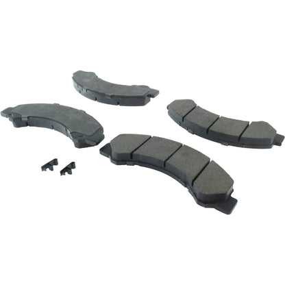Centric Parts Disc Brake Pad Set Posi Quiet Semi-Metallic with Hardware for 2009-2018 Chevrolet LCF 3500 104.08250