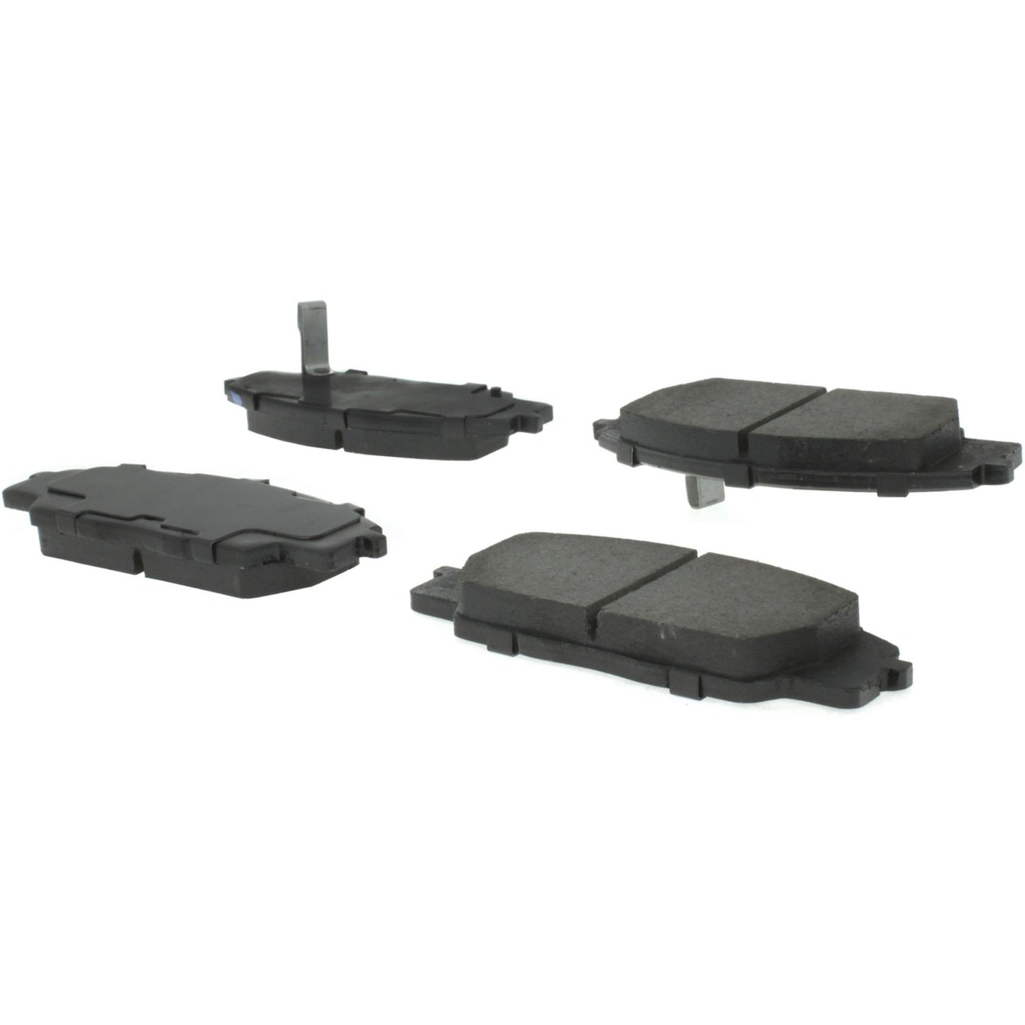 Centric Parts Disc Brake Pad Set Semi-Metallic with Posi Quiet for 2000-2011 Acura CSX RSX Honda Civic S2000 104.08290