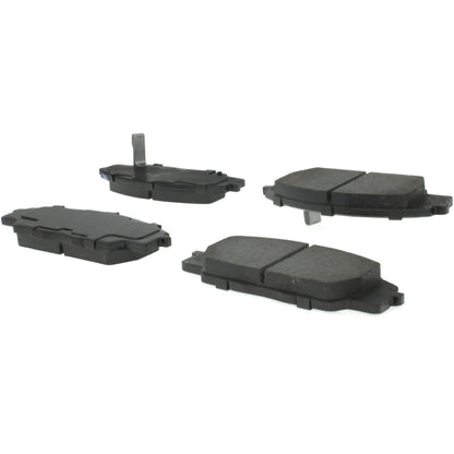 Centric Parts Disc Brake Pad Set Semi-Metallic with Posi Quiet for 2000-2011 Acura CSX RSX Honda Civic S2000 104.08290