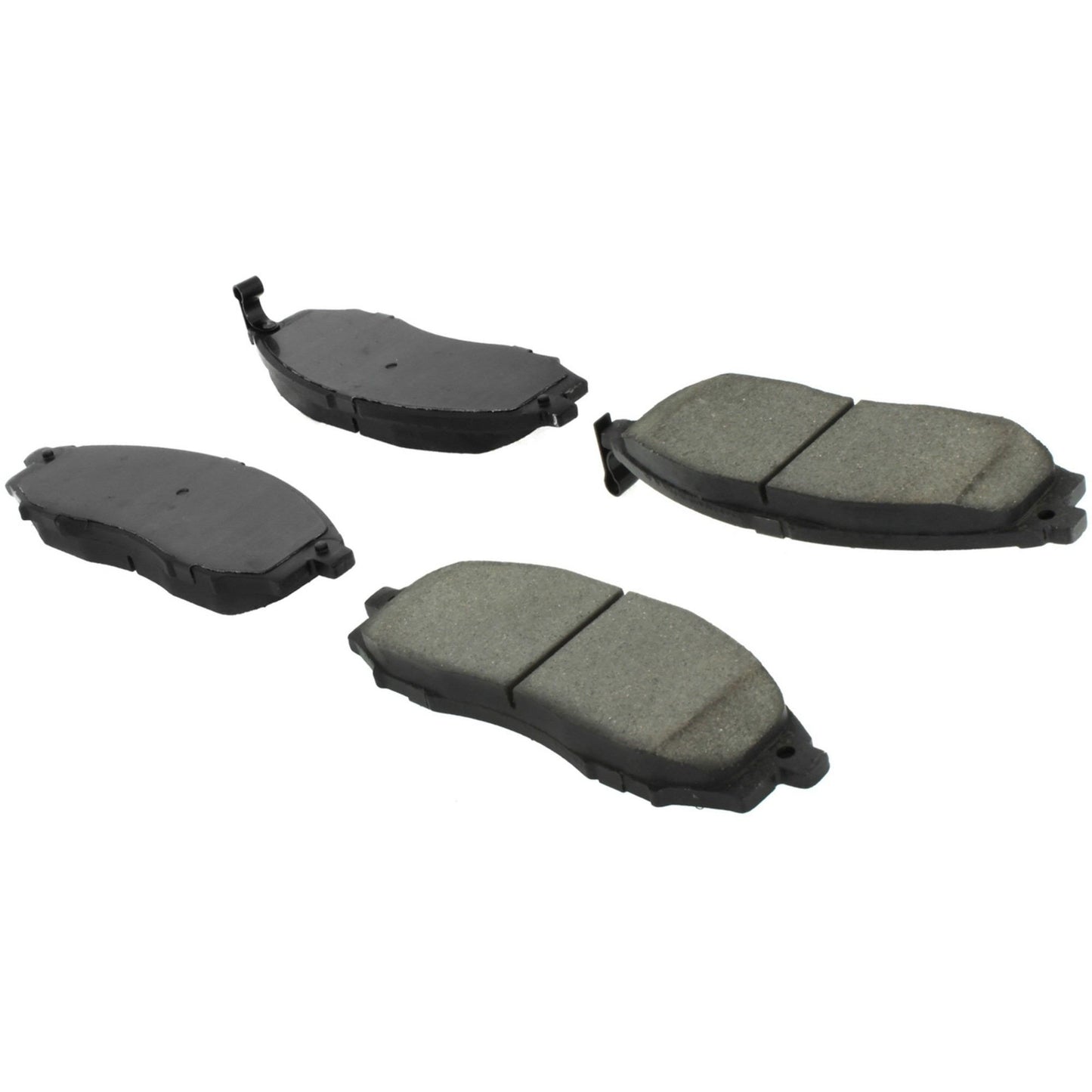 Centric Parts Disc Brake Pad Set Semi-Metallic with Posi Quiet for 2003-2004 Nissan Frontier Xterra 104.08300
