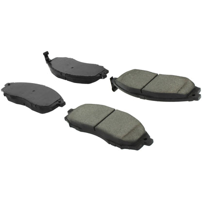 Centric Parts Disc Brake Pad Set Semi-Metallic with Posi Quiet for 2003-2004 Nissan Frontier Xterra 104.08300