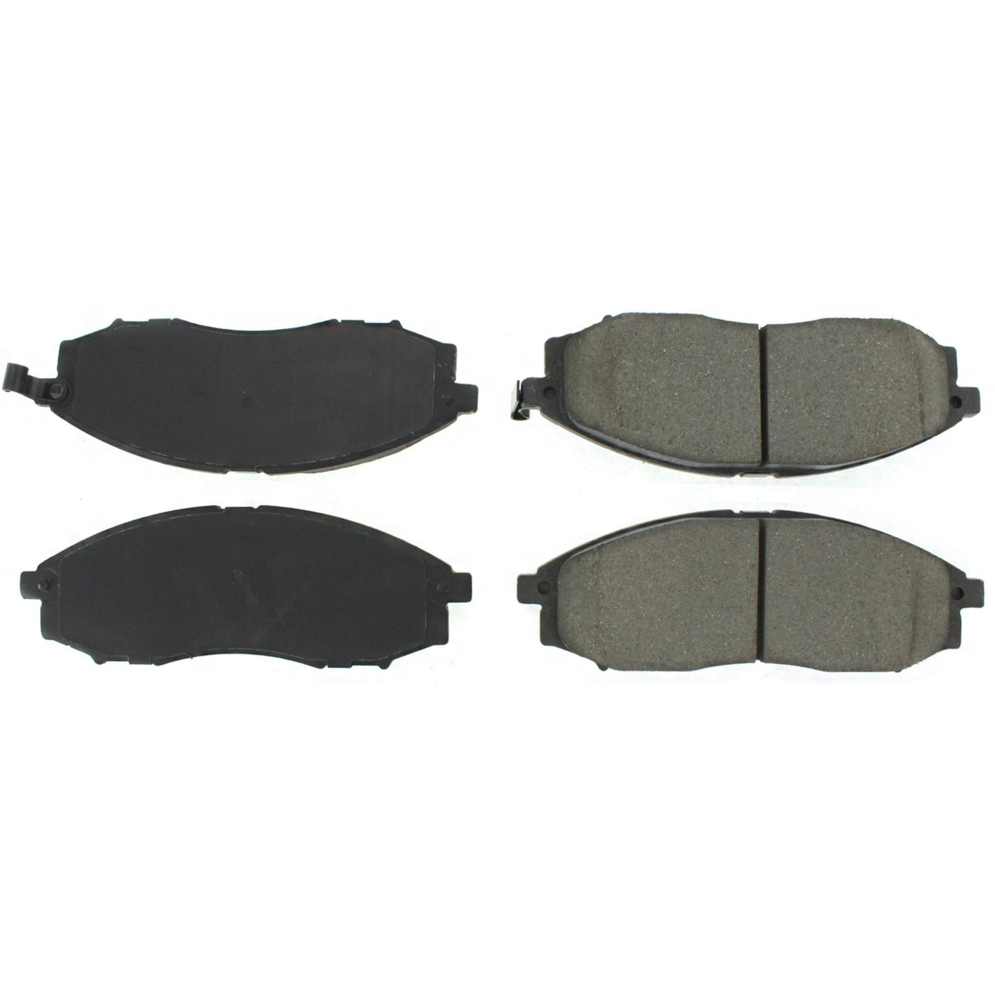 Centric Parts Disc Brake Pad Set Semi-Metallic with Posi Quiet for 2003-2004 Nissan Frontier Xterra 104.08300
