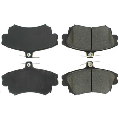 Centric Parts Disc Brake Pad Set Semi-Metallic with Posi Quiet for 2000-2012 Volvo S40 V40 104.08370