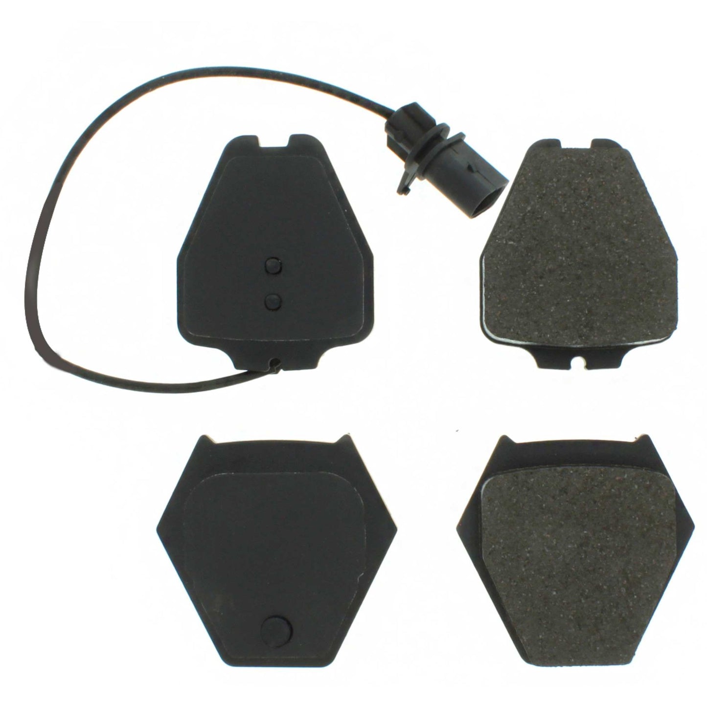 Centric Parts Disc Brake Pad Set Semi-Metallic Posi Quiet for 2000-2005 Audi A6 Quattro Volkswagen Passat 104.08390