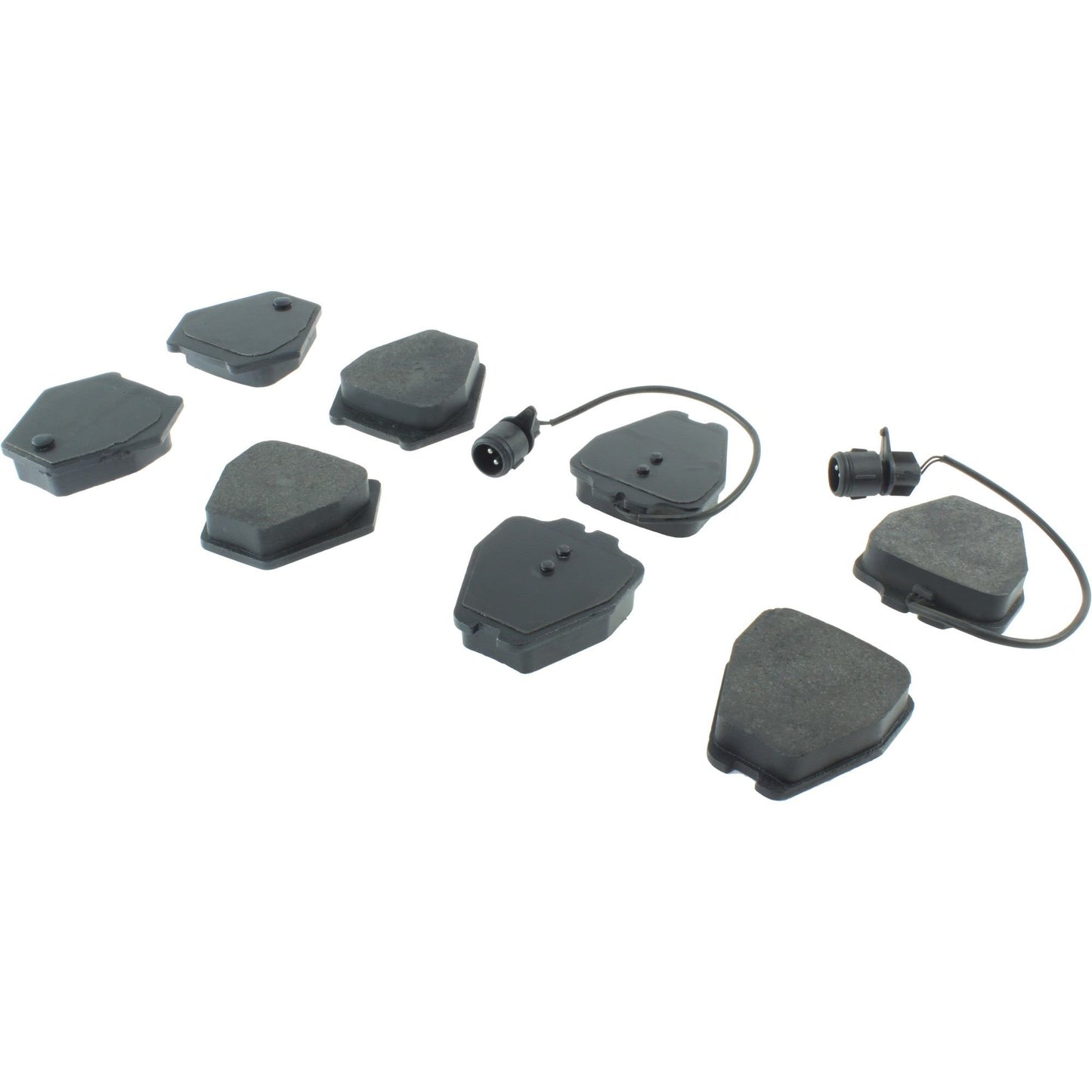Centric Parts Disc Brake Pad Set Semi-Metallic with Posi Quiet for Audi A8 2000, A8 Quattro 2003-2000, S6 2001, S6 2004 104.08391