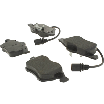 Centric Parts Disc Brake Pad Set Semi-Metallic with Posi Quiet for 2008-1999 Audi A4, 2006-1999 A4 Quattro, 2006-1998 A6, 2004-1998 A6 Quattro, 2011 Seat Exeo, 2005-1999 Volkswagen Passat, 2002 Sharan 104.08400