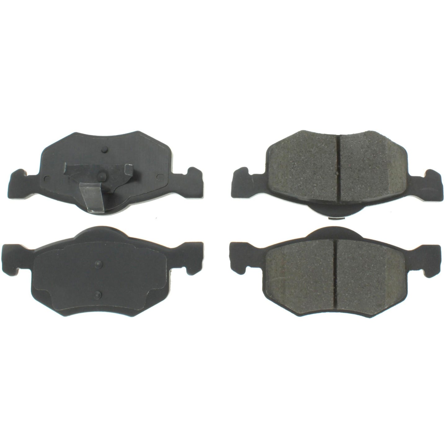 Centric Parts Disc Brake Pad Set Semi-Metallic with Posi Quiet for 2001-2007 Ford Escape, 2001-2006 Mazda Tribute, 2005-2007 Mercury Mariner 104.08430