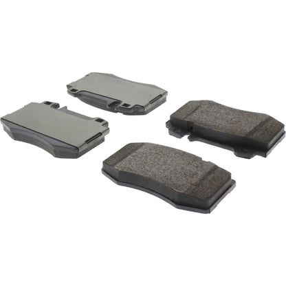 Centric Parts Disc Brake Pad Set Semi-Metallic Posi Quiet for 2002-2011 Mercedes-Benz C32 AMG, C55 AMG, C350, CLK55 AMG, CLK500, CLK550, SLK55 AMG 104.08471