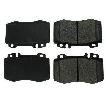 Centric Parts Disc Brake Pad Set Semi-Metallic Posi Quiet for 2008-2011 Mercedes-Benz CLS550, 2007-2009 E350/E550, 2007-2013 S600, 2007-2012 SL550 104.08472