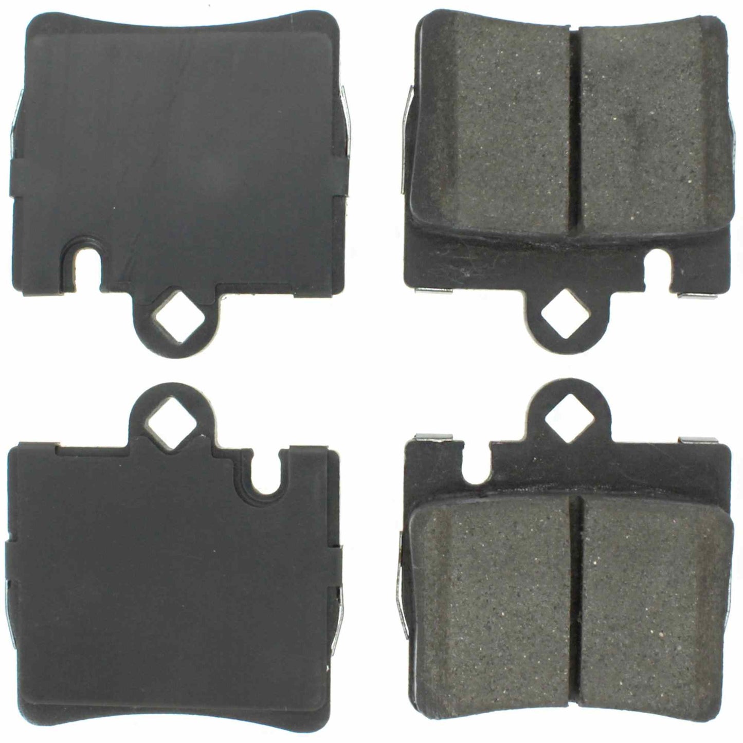 Centric Parts Disc Brake Pad Set Semi-Metallic Posi Quiet for 2000-2003 Mercedes-Benz CL55 AMG CL500 CL600 S55 AMG S430 S500 S600 104.08480