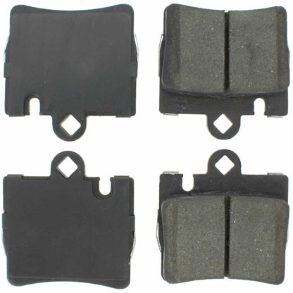Centric Parts Disc Brake Pad Set Semi-Metallic Posi Quiet for 2000-2003 Mercedes-Benz CL55 AMG CL500 CL600 S55 AMG S430 S500 S600 104.08480