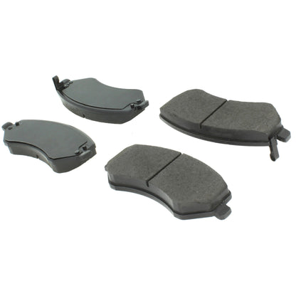Centric Parts Disc Brake Pad Set Semi-Metallic Posi Quiet for 2001-2008 Chrysler Town & Country, Dodge Caravan, Jeep Liberty 104.08560