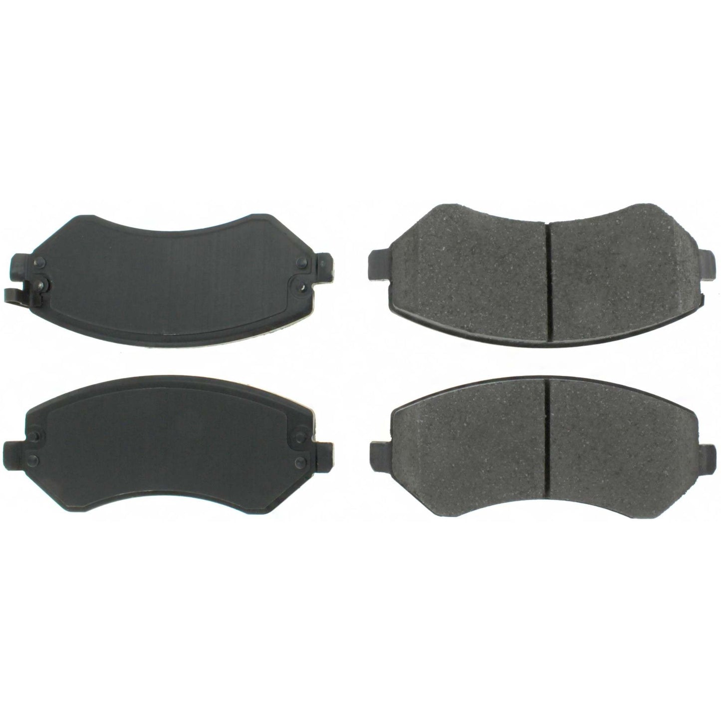Centric Parts Disc Brake Pad Set Semi-Metallic Posi Quiet for 2001-2008 Chrysler Town & Country, Dodge Caravan, Jeep Liberty 104.08560