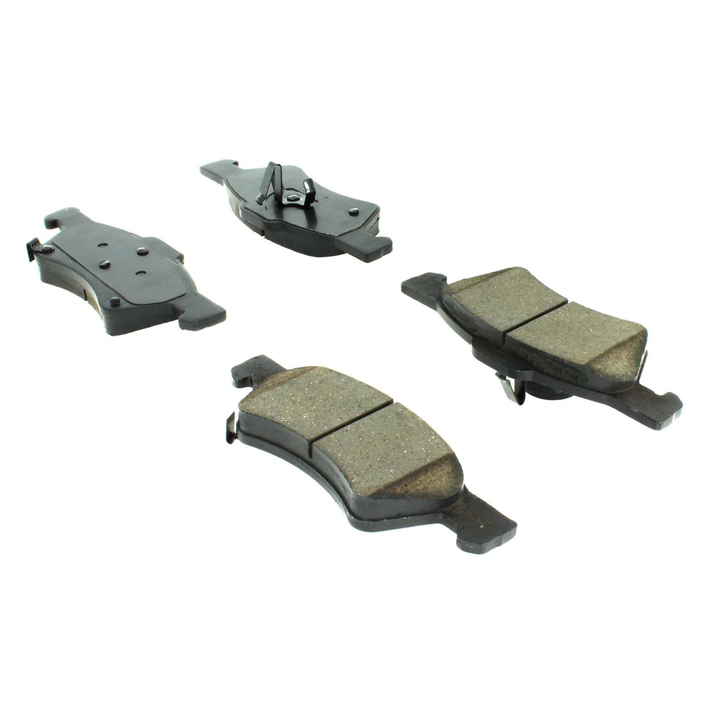 Centric Parts Disc Brake Pad Set Semi-Metallic with Posi Quiet for 2001-2007 Chrysler Town & Country, Voyager 2003, Voyager 2005-2006, Dodge Caravan, Grand Caravan 104.08570