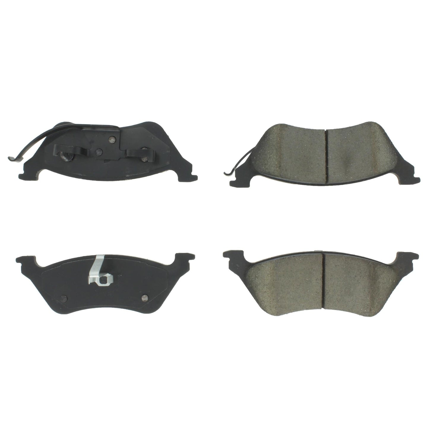 Centric Parts Disc Brake Pad Set Semi-Metallic Posi Quiet for 2001-2007 Chrysler Town & Country, Dodge Caravan 104.08580