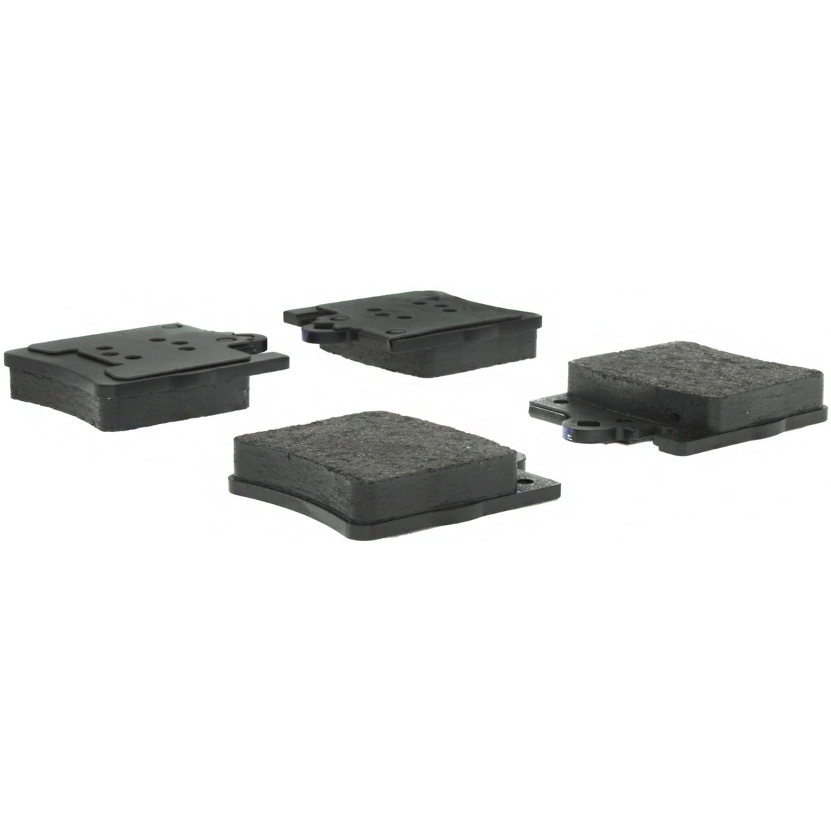 Centric Parts Disc Brake Pad Set Semi-Metallic Posi Quiet with Hardware for 1998-2009 Mercedes-Benz C and CLK Models 104.08760
