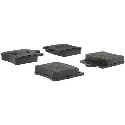 Centric Parts Disc Brake Pad Set Semi-Metallic Posi Quiet with Hardware for 1998-2009 Mercedes-Benz C and CLK Models 104.08760