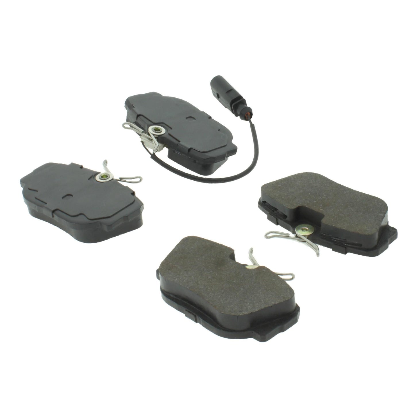 Centric Parts Disc Brake Pad Set Semi-Metallic with Posi Quiet for 2002-2008 Volkswagen EuroVan 2000-2003 104.08771