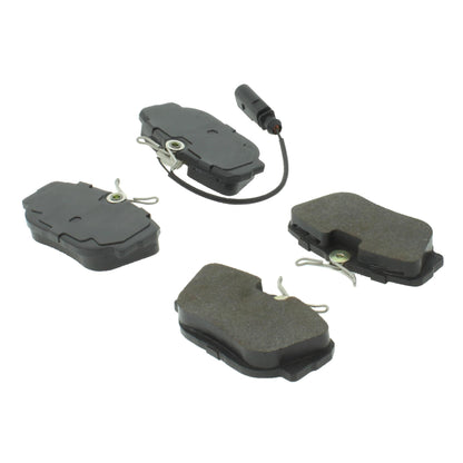 Centric Parts Disc Brake Pad Set Semi-Metallic with Posi Quiet for 2002-2008 Volkswagen EuroVan 2000-2003 104.08771