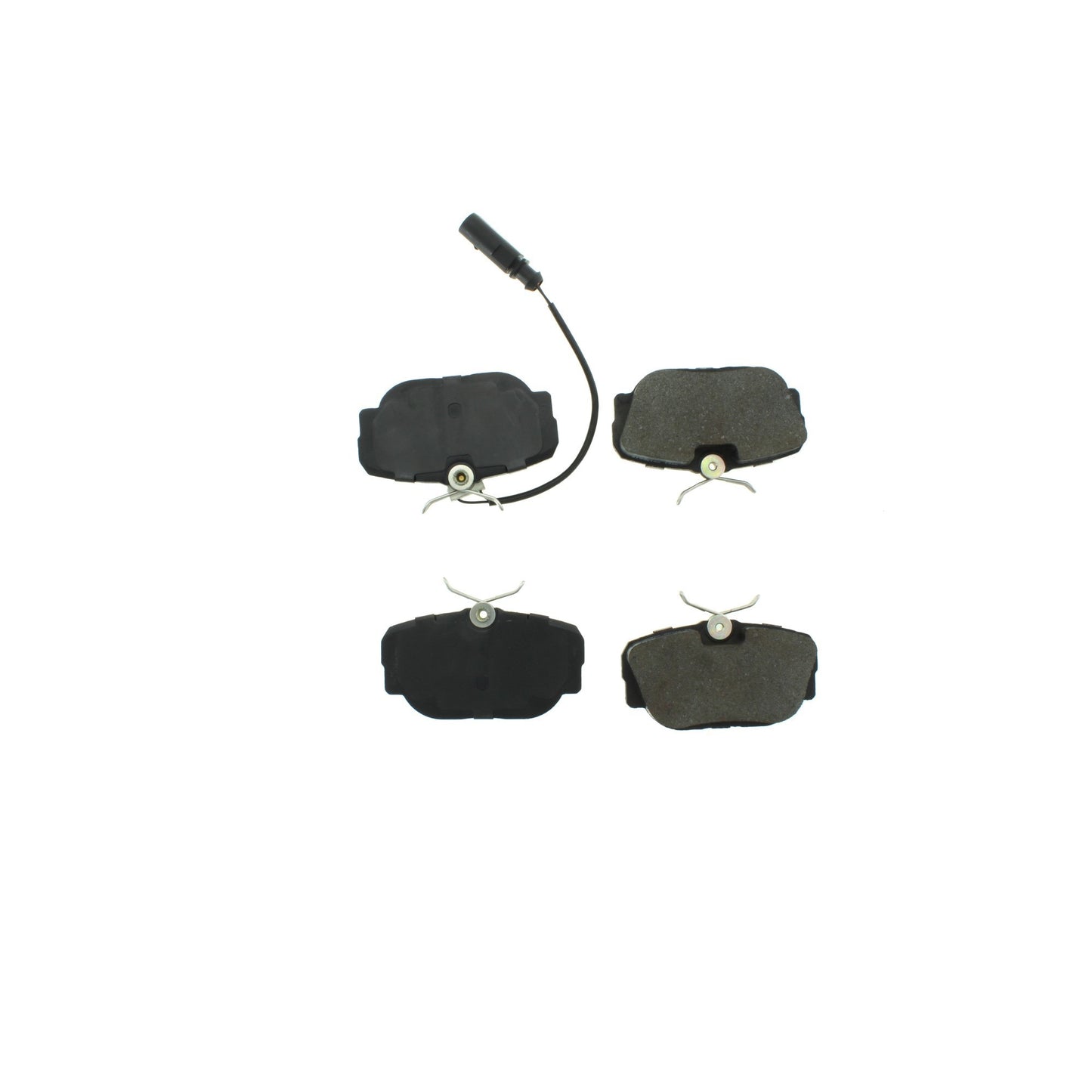 Centric Parts Disc Brake Pad Set Semi-Metallic with Posi Quiet for 2002-2008 Volkswagen EuroVan 2000-2003 104.08771
