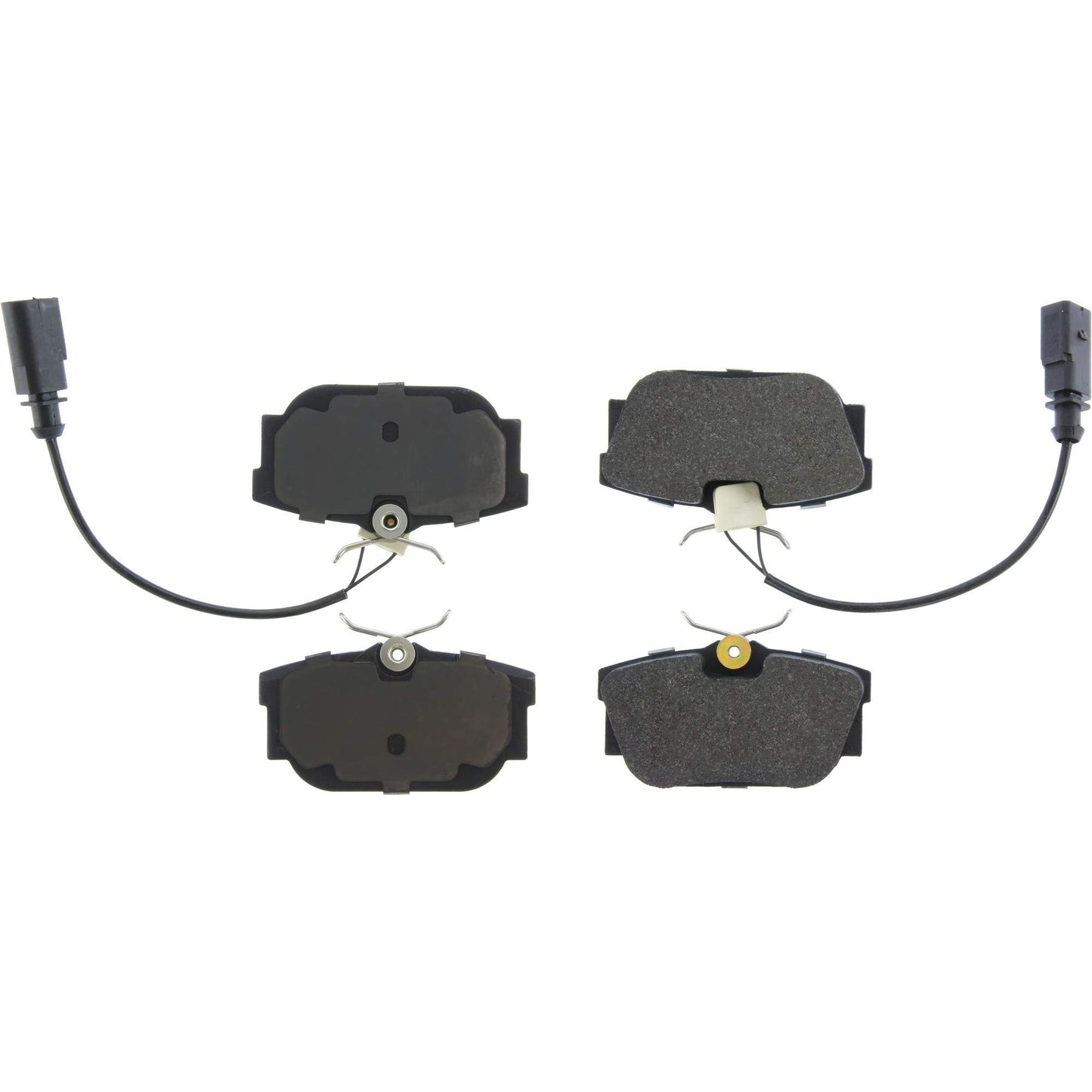 Centric Parts Disc Brake Pad Set Semi-Metallic with Posi Quiet for 2001-2003 Volkswagen EuroVan Sharan 104.08772