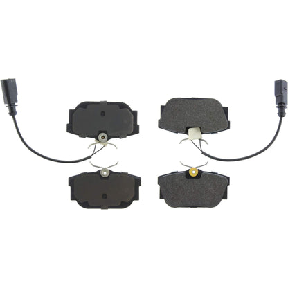 Centric Parts Disc Brake Pad Set Semi-Metallic with Posi Quiet for 2001-2003 Volkswagen EuroVan Sharan 104.08772
