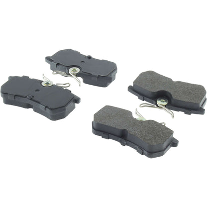 Centric Parts Disc Brake Pad Set Semi-Metallic with Posi Quiet for 2019-2014 Ford Fiesta 2007-2001 104.08860