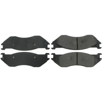 Centric Parts Disc Brake Pad Set Semi-Metallic with Posi Quiet for 2004-2006 Dodge Durango 2002-2005 Ram 1500 104.08970