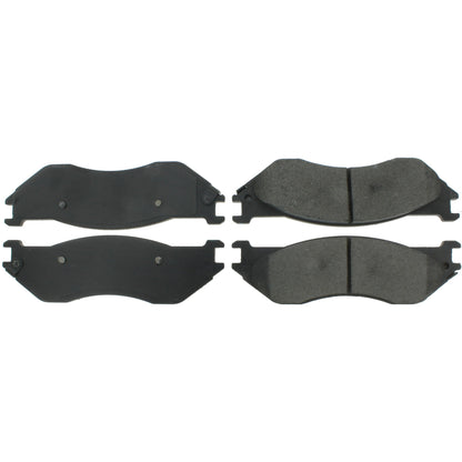 Centric Parts Disc Brake Pad Set Semi-Metallic with Posi Quiet for 2004-2006 Dodge Durango 2002-2005 Ram 1500 104.08970