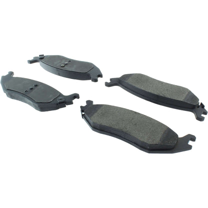 Centric Parts Disc Brake Pad Set Semi-Metallic Posi Quiet for 2007-2012 Chrysler Aspen Dodge Dakota Durango Ram 1500 104.08980