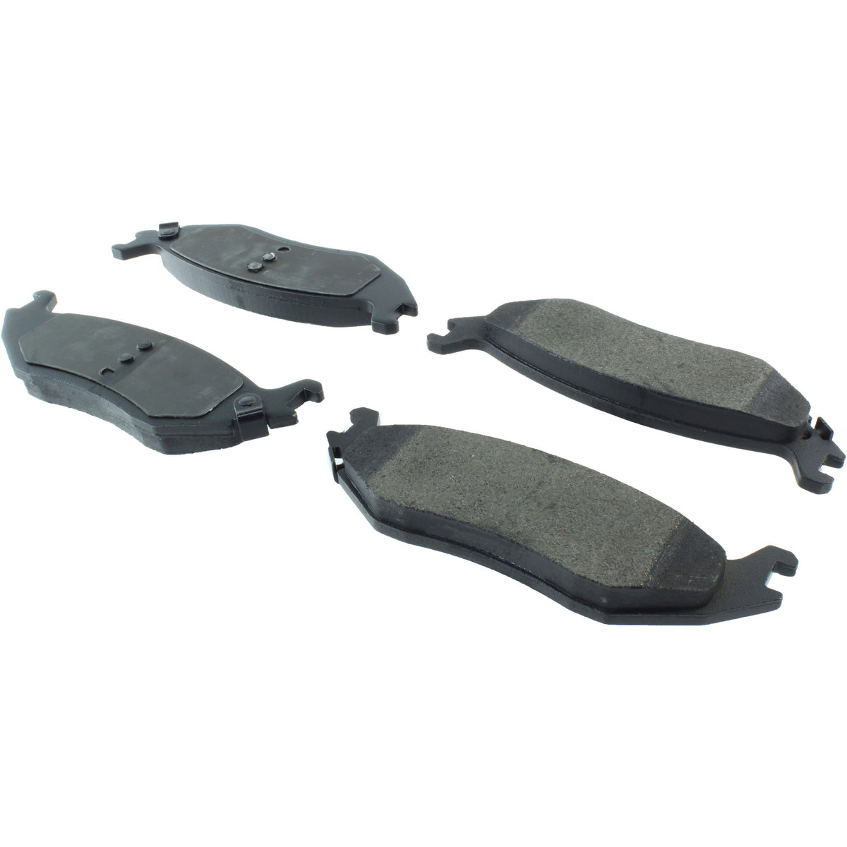 Centric Parts Disc Brake Pad Set Semi-Metallic Posi Quiet for 2007-2012 Chrysler Aspen Dodge Dakota Durango Ram 1500 104.08980