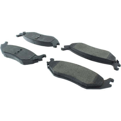 Centric Parts Disc Brake Pad Set Semi-Metallic Posi Quiet for 2007-2012 Chrysler Aspen Dodge Dakota Durango Ram 1500 104.08980
