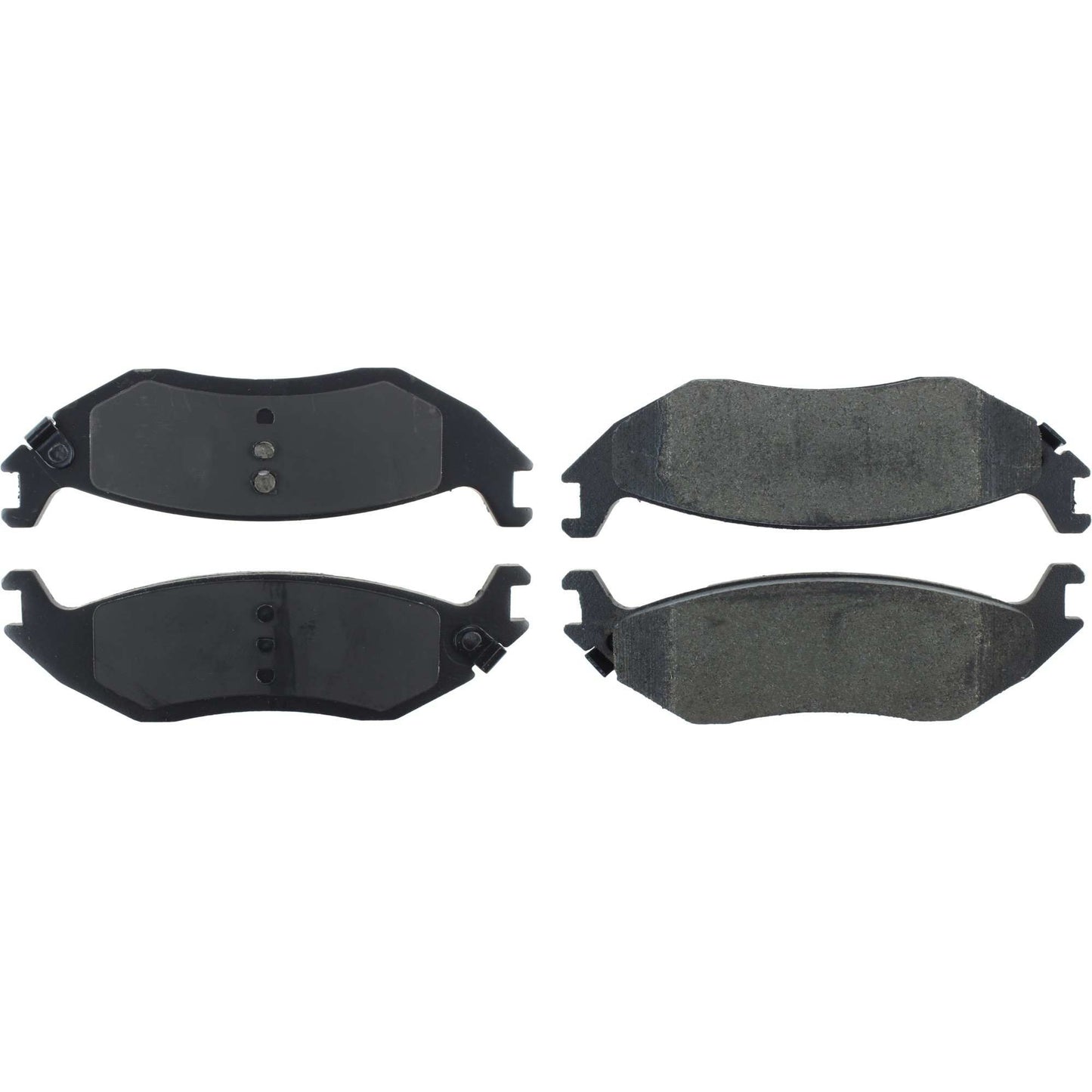 Centric Parts Disc Brake Pad Set Semi-Metallic Posi Quiet for 2007-2012 Chrysler Aspen Dodge Dakota Durango Ram 1500 104.08980