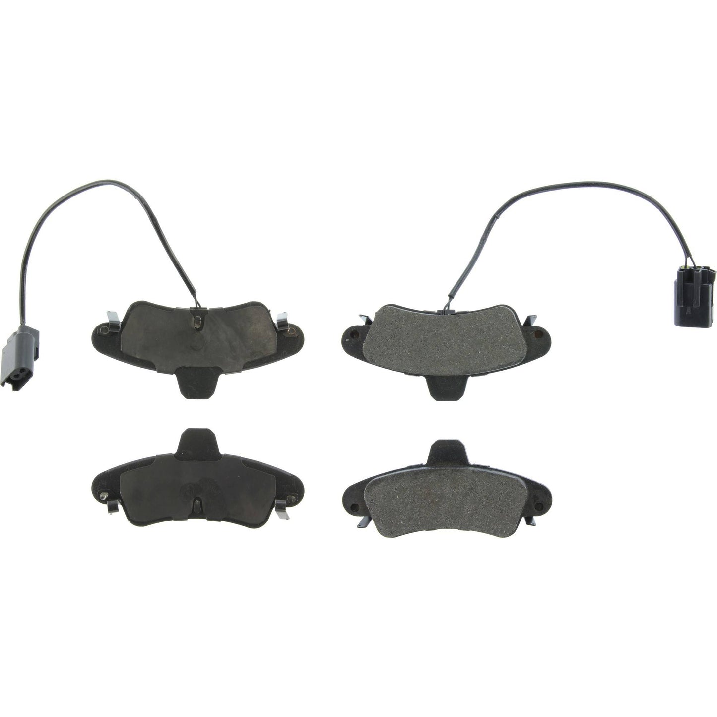Centric Parts Disc Brake Pad Set Semi-Metallic with Posi Quiet for 1999-2002 Mercury Cougar 104.08990