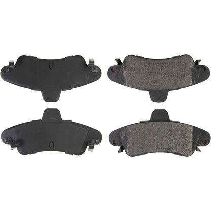 Centric Parts Disc Brake Pad Set Semi-Metallic with Posi Quiet for 1995-2000 Ford Contour 1995-2002 Mercury Cougar 1995-2000 Mystique 104.08991