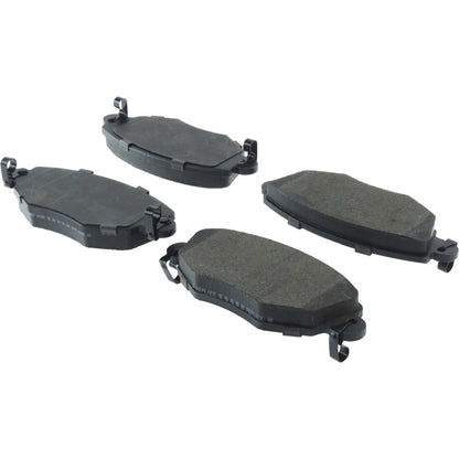 Centric Parts Disc Brake Pad Set Semi-Metallic with Posi Quiet for 2001-2007 Ford Mondeo 2001-2008 Jaguar X-Type 104.09100