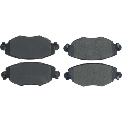 Centric Parts Disc Brake Pad Set Semi-Metallic with Posi Quiet for 2001-2007 Ford Mondeo 2001-2008 Jaguar X-Type 104.09100