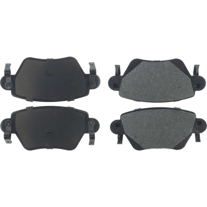 Centric Parts Disc Brake Pad Set Semi-Metallic Posi Quiet for 2001-2004 Ford Mondeo Jaguar X-Type 104.09110