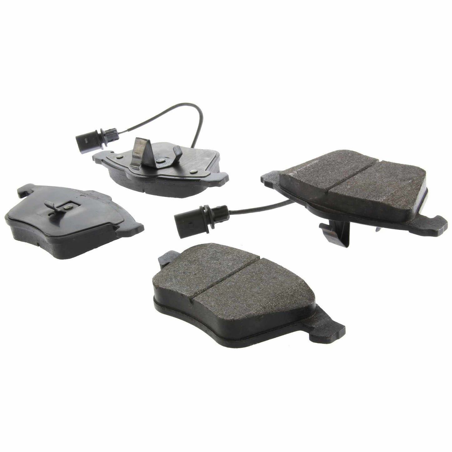 Centric Parts Disc Brake Pad Set Semi-Metallic with Posi Quiet for 2002-2005 Audi A6 Quattro Allroad 104.09150