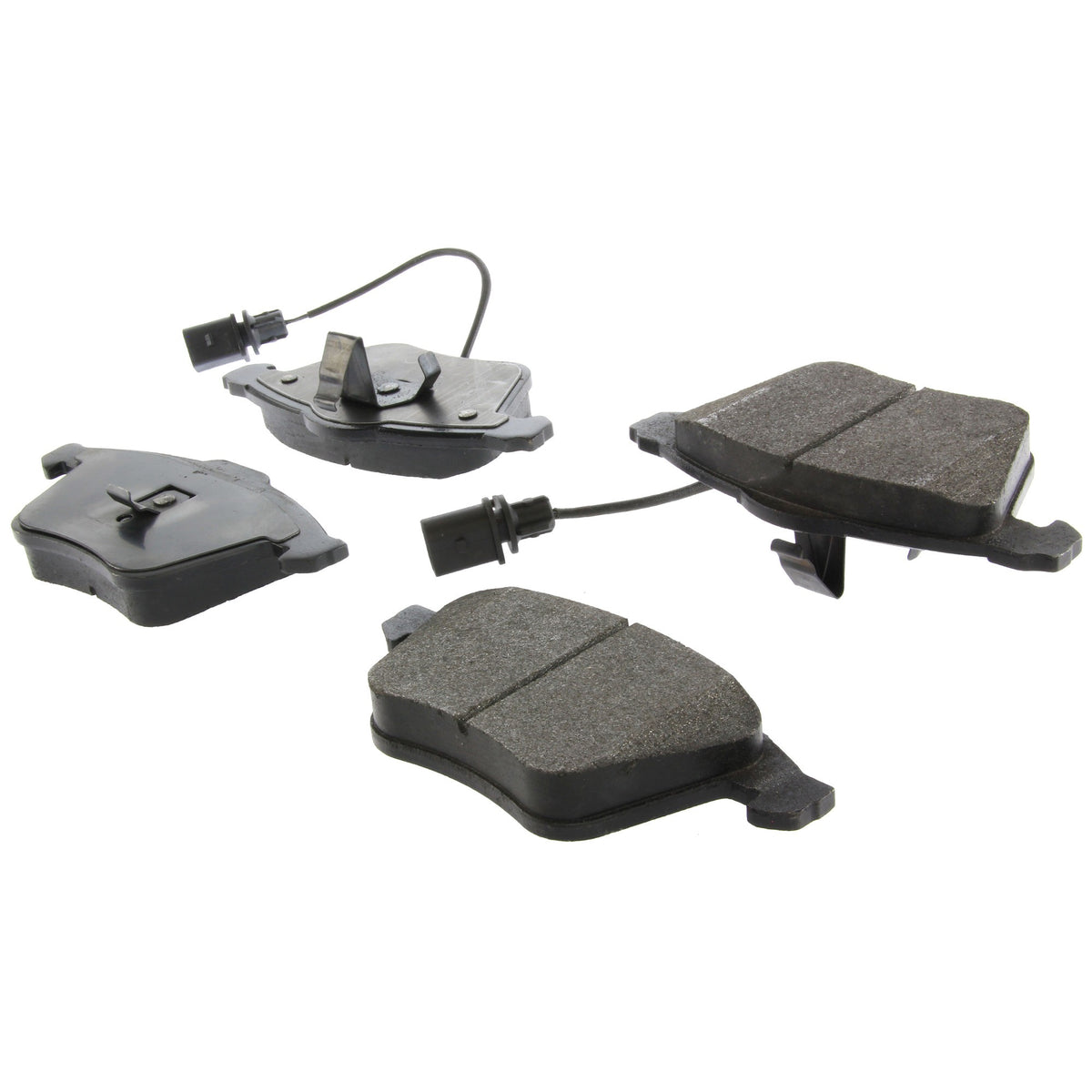 Centric Parts Disc Brake Pad Set Semi-Metallic with Posi Quiet for 2002-2005 Audi A6 Quattro Allroad 104.09150