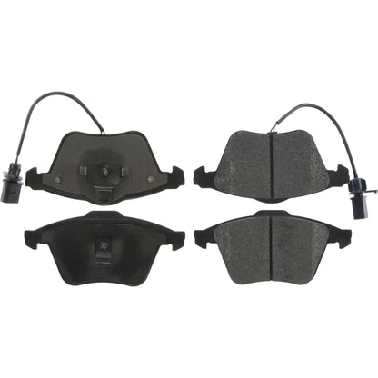 Centric Parts Disc Brake Pad Set Semi-Metallic with Posi Quiet for 2002-2005 Audi A6 Quattro Allroad 104.09150